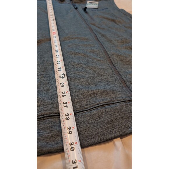 NEW Costa Harbor Fleece Vest Men’s XXL Dark Grey Jacket 2XL Full Zip $65 MSRP - Picture 8 of 8